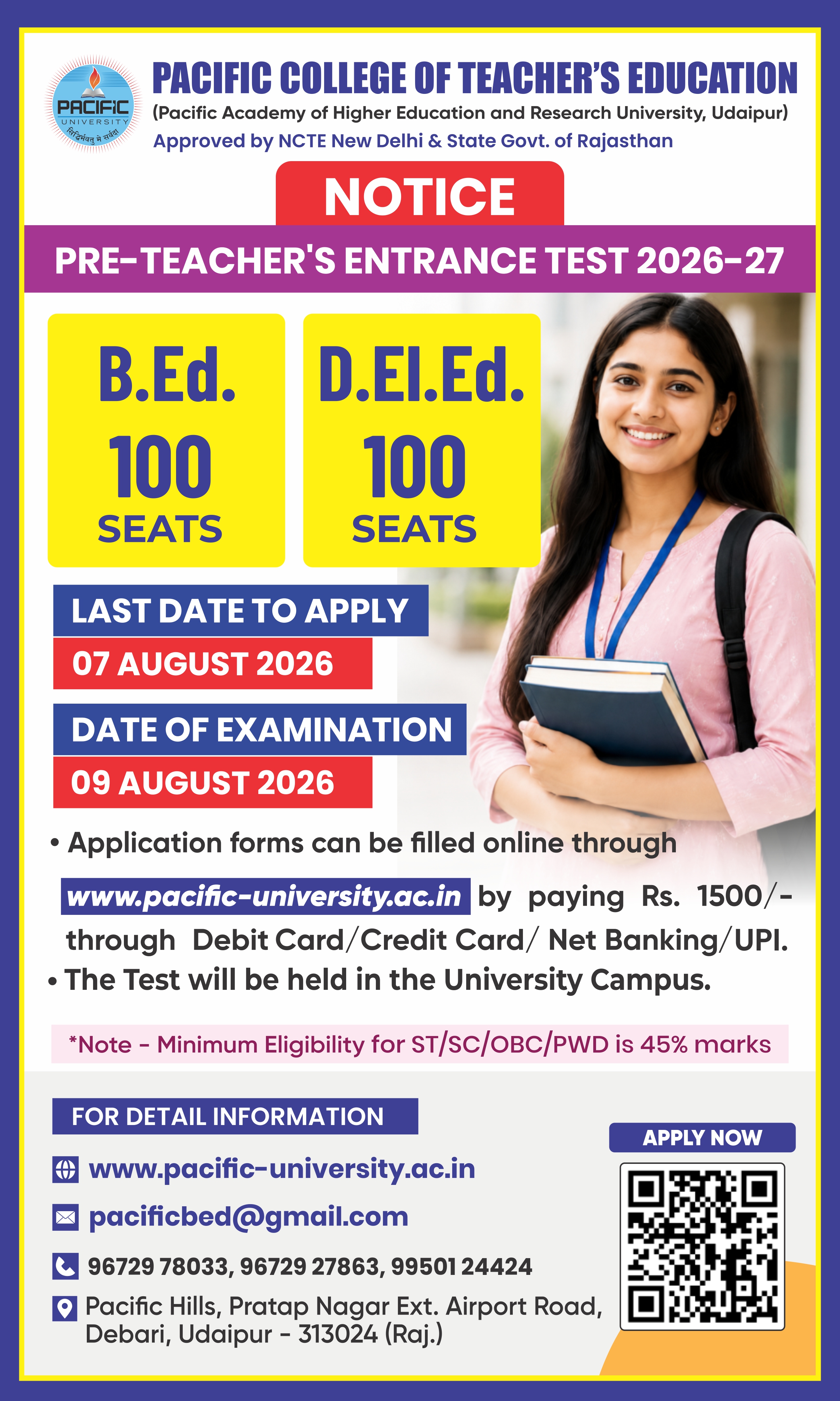 Admission Open