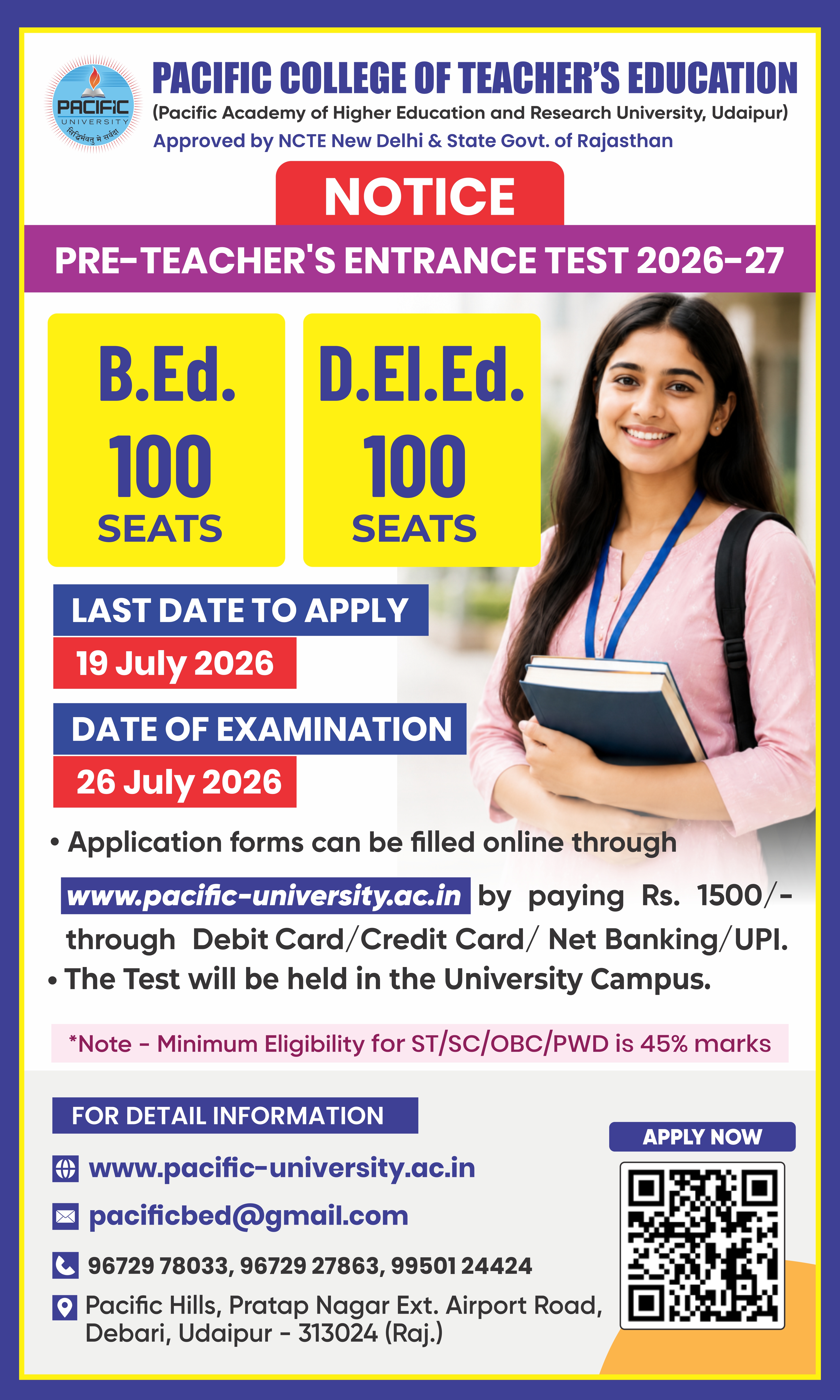 Admission Open